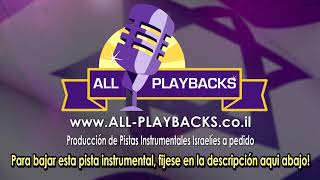 Ochila LaKel  Ishay Ribo  Pista Instrumental Karaoke Israeli Playback [upl. by Hoon]