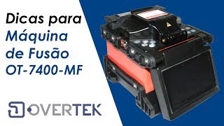 Dicas e Cuidados para a Máquina de Fusão OT  7400  MF  Overtek [upl. by La225]