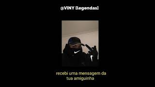 RECEBI UMA MENSAGEM DA SUA AMIGUINHA 🎶 legendavideo para status [upl. by Anilecram]