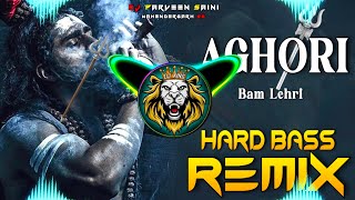 Aghori Dj Remix Hard Bass  Full Vibration Mix Bhole Song  Dj Parveen Saini Mahendergarh [upl. by Lorrie]