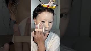 Professional makeup technique Korean makeup tutorial makeup hack viral shorts makeupwakeup [upl. by Wehtam]