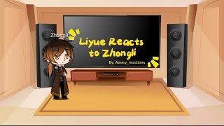 Genshin Series 1 Liyue Reacts to Zhongli Remake Reuploaded [upl. by Aynotan]