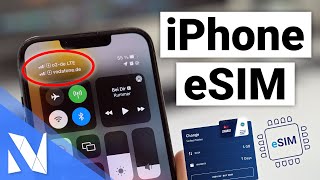 eSIM auf dem iPhone installieren Urlaub im Ausland USA etc  so gehts  NilsHendrik Welk [upl. by Vidda]