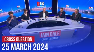 Cross Question with Iain Dale 2503  Watch again [upl. by Aloz]