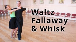 Waltz  Fallaway Reverse and Whisk  Dance Routine [upl. by Gundry]