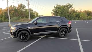 2022 VW Atlas Cross Sport 36 SE wTechnology 4Motion and Black Wheel Package [upl. by Gardia]