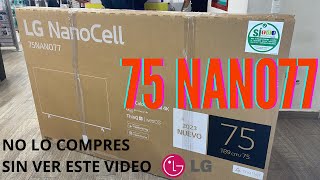 LG nano77 reseña honesta y al grano review y unboxing [upl. by Atinor968]