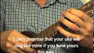 Tuning your ukulele quotF Bb D Gquot [upl. by Routh]