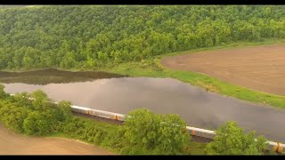 Train derails near Letchworth State Park crew OK  June 3 2020 [upl. by Lakym]