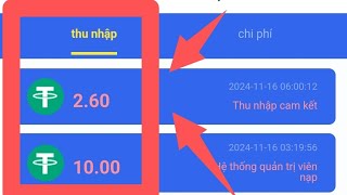 Review nền tảng mới rút 60000₫ mỗi ngày  kiếm tiền online [upl. by Aramad190]