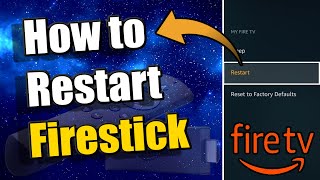 How to Restart your FIRESTICK using the Remote Control Easy Method [upl. by Atinna52]