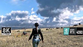 Red Dead Redemption 2  SO REAL  Ultra Realistic Graphics  8K on RTX 4090 [upl. by Pattison]