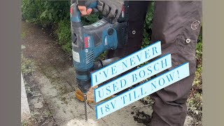 Bosch GBH 18V34 CF review biturbotest boschprofessional [upl. by Nylatsirk]