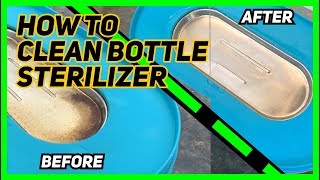 how to clean bottle sterilizer  quickly amp without chemicals [upl. by Ahsitauq]