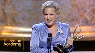 Bette Midler Wins Outstanding Performance in a Variety Or Music Program  Emmy Archive 1997 [upl. by Yztim452]