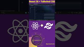 Tailwind css with React JS ⚒️ react reactjs frontend javascript tranding latest viralvideo [upl. by Palm]