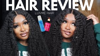 Honest Hair Review LUVME Hair [upl. by Portwin]