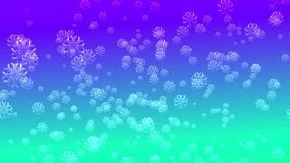 Falling Snowflakes Background  Modern Christmas Snowflakes Animated Video for Edits  Motion Loops [upl. by Oregolac986]