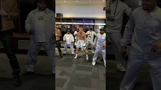 Jake Paul Logan Paul amp the squad having fun before Mike Tyson vs Jake Paul 😂🪩 boxing jakepaulvsmi [upl. by Yvi332]