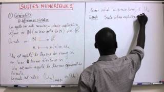 Cours  Terminale  Mathématiques  Suites numériques Introduction [upl. by Einnalem]