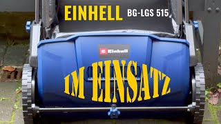 EINHELL BGLGS 515 Laub und Grassammler Teil 2 im Einsatz [upl. by Quennie]