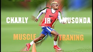 Charly Musonda A Footballers Gym Workout Prt 10 [upl. by Arras]