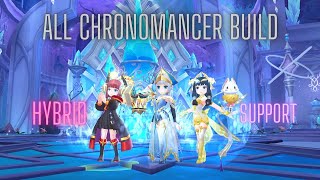 Chronomancer PVP build Full Support Build amp Hybrid Build PVP test with my Guildmates Ragnarok [upl. by Toomin192]