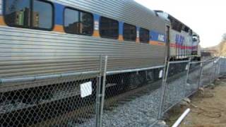 MARC Train 891 Pulled by GP40 Departs Silver Spring 352010 [upl. by Osi713]