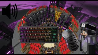 KeyboardMouse ASMR  Hypixel Classic Duels [upl. by Rein898]