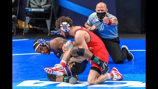 Sammy Sasso vs Yahya Thomas  Big Ten Quarter Finals [upl. by Stephie]