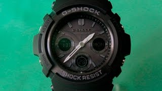 GSHOCK AWGM100B1A  Обзор на русском  Купить со скидкой [upl. by Belle]