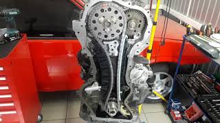 Установка меток газораспределенияTiming chain replacementOpel MovanoB 23 cdti [upl. by Rehpotsrhc752]