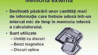 Structura și funcționarea calculatorului Paragraful 21 Informatica clasa a7a [upl. by Aiyn]