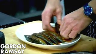 Julian Clary Stuffs Sardines  Gordon Ramsay [upl. by Nadroj846]