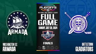 NBHL Washington DC Tier 2 Finals Battletown Gladiators vs Washington DC Armada Gm 2 FG 72824 [upl. by Libb]