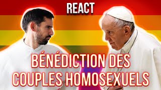 Le pape autorise la benediction des couples homosexuels lgbt lgbtquia [upl. by Eednarb]