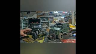 MERCEDES ABSIMA CR44 WOLF VS MERCEDES TRAXXAS TRX4 COMPARATIVAARAUZO RC [upl. by Llieno]