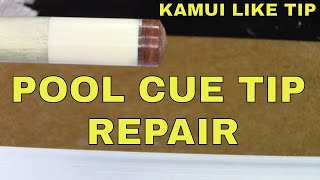 Pool Cue Tip Repair [upl. by Lairret]