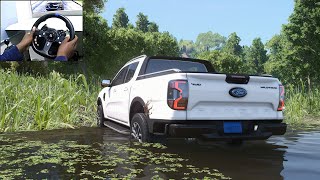 2023 Ford Ranger Wild Track Offroad  GTA 5  Logitech G920 Gameplay 4K [upl. by Adelind]