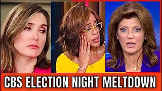 Watch CBS REACT and MELTDOWN as the 2024 Election Results unfold for Trump as President [upl. by Kiraa]