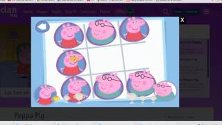 Las tres en raya con peppa pig juego menores de 7 años [upl. by Sachs]