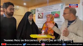 Training Prog on Biocontrol of Pest by KVK Kargil1 [upl. by Tracee588]