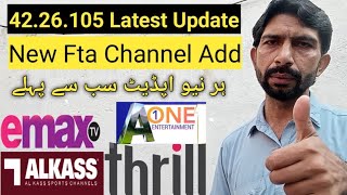 New Fta Channel 3 Satellite Started  Big Latest Today Update [upl. by Akelam105]