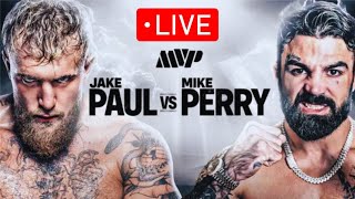 Jake Paul vs Mike Perry Full Card Commentary amp Live Watch Party [upl. by Atteyram]