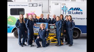 2019 Neonatal amp Pediatric Transport Award of Excellence  Air St Lukes MatCh Team [upl. by Akibma]