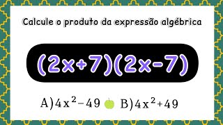 🌟 Calcule o produto da expressão 2x72x–7 [upl. by Roderick790]