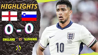 England vs Slovenia 00 Highlights amp All Goals EURO 2024 [upl. by Strenta]