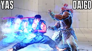 SF6  YAS Ryu vs DAIGO Akuma 4 Sets Ranked Aug 31 2024 [upl. by Winny366]