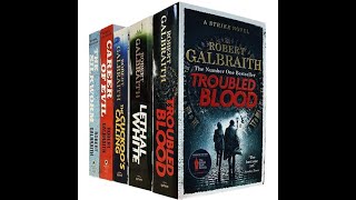 Cormoran Strike Series Robert Galbraith 5 Books Collection Set Troubled Blood Lethal White [upl. by Bay]