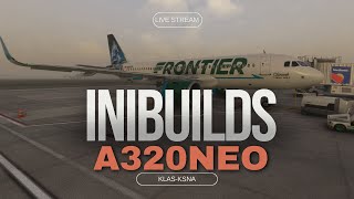 Lets Try IniBuilds A320neo \ FLYTAMPA KLAS v2 \ Las Vegas to Santa Ana [upl. by Auqeenwahs400]